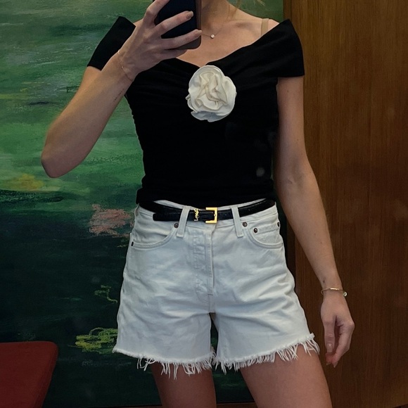 Reformation Emerald Knit Top Sz Small - Picture 3 of 4